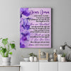 Personalized To My Oma Gifts From Granddaughter Grandson Canvas Flower You Are Beautiful Gifts For Oma Mothers Day Birthday Christmas Custom Art Print Framed Canvas | teecentury