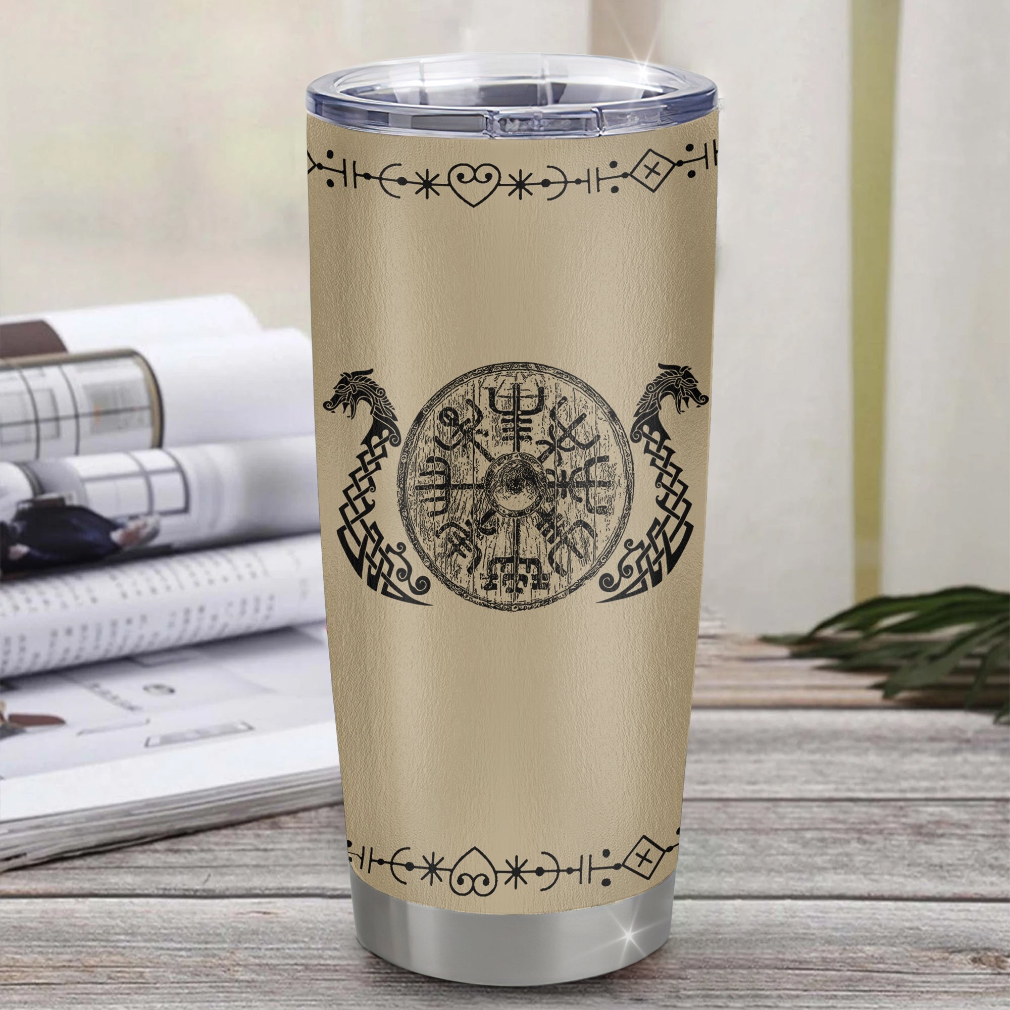 Personalized To My Shieldmaiden Tumbler Viking I Love You Valhalla Wife Viking For Women Girlfriend Birthday Gifts Valentines Christmas Custom Stainless Steel Mug | teecentury