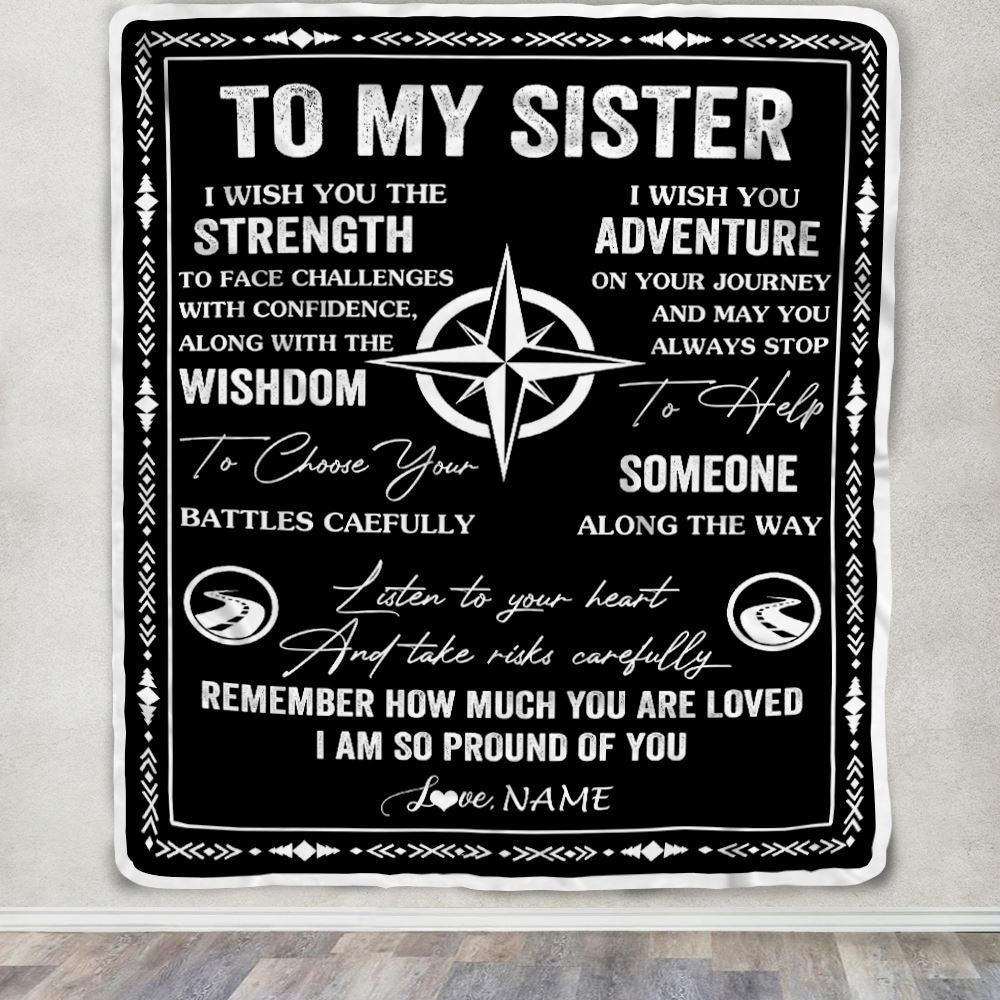 Sister Gifts Sister Birthday Gifts - Sister Of Sister Blanket, Sister Gifts,  Sister Birthday Gifts