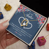 Forever Love Necklace 18K Yellow Gold Finish | 2 | Personalized To My Sister Necklace From Sister Brother Braver Stronger Smarter Loved Sister Pendant Jewelry Birthday Christmas Customized Message Card | teecentury