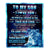 Personalized To My Son Blanket From Mom Mother Never Forget That I Love You Lion Son Birthday Thanksgiving Christmas Customized Fleece Throw Blanket Blanket | Teecentury.com