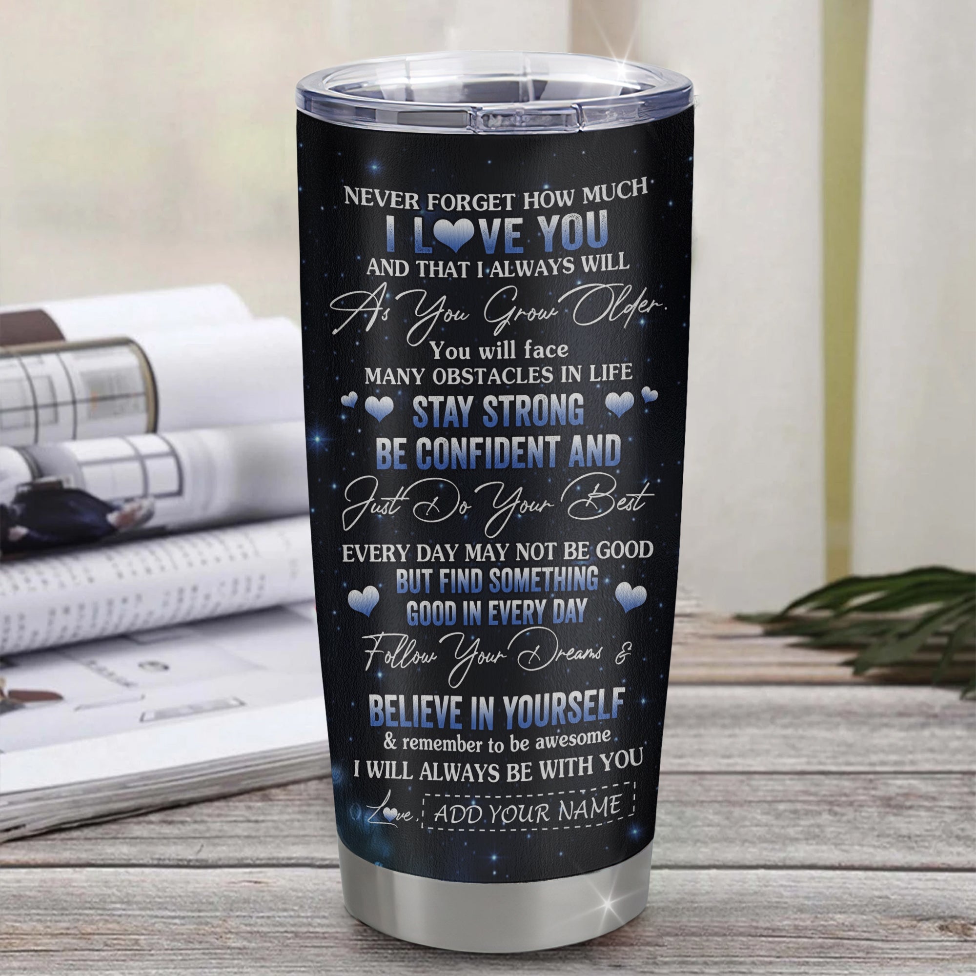 Personalized To My Son I Love You Forever Tumbler From Mom Dad Mother Father Wolf Son Birthday Gifts Graduation Christmas Custom Stainless Steel Cup Travel Mug | teecentury