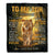 Personalized To My Son Lion Blanket From Mom Mother Never Forget That I Love You Son Birthday Gifts Graduation Christmas Customized Fleece Throw Blanket | teecentury