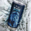 Personalized To My Son Tumbler From Dad Stainless Steel Cup This Old Lion Love You Son Birthday Graduation Christmas Custom Travel Mug | teecentury
