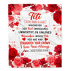 Personalized To My Titi Gifts From Niece Nephew Blanket Rose Flower Anniversary Birthday Gifts Titi Mothers Day Thanksgiving Christmas Custom Fleece Blanket | teecentury