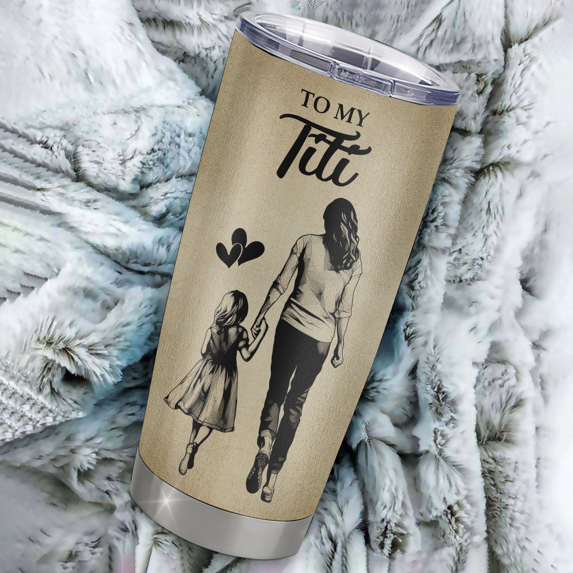 Personalized To My Titi Tumbler From Niece Stainless Steel Cup For All The Times That I Forgot To Thank You Titi Birthday Mothers Day Christmas Travel Mug | teecentury