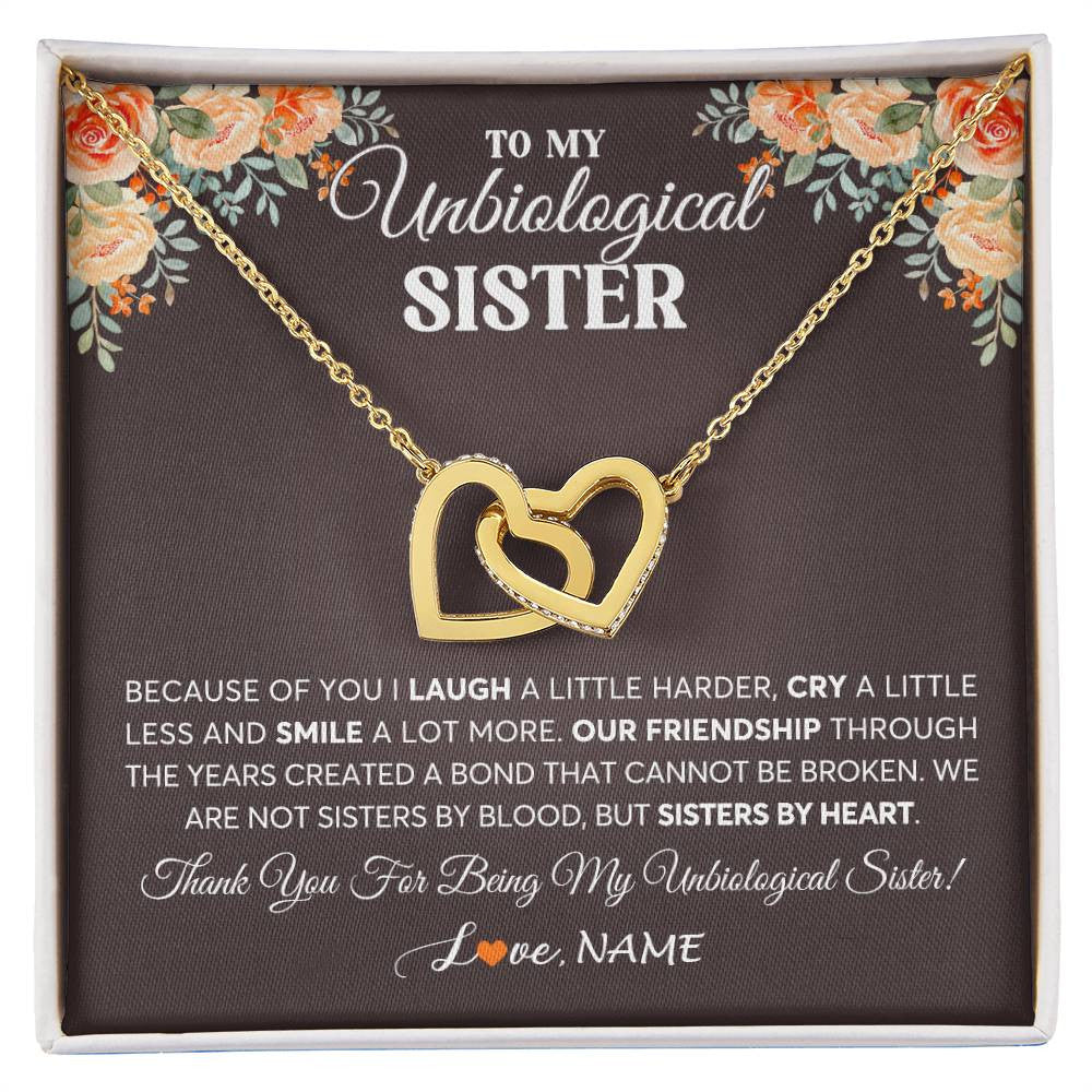 Unbiological Sister Necklace, Best Friend Necklace, Soul Sister, Bridesmaid  Gift | eBay