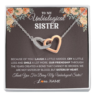 Sister Necklace, Unbiological Sister Necklace €“ Best Friend Soul Sist –  Rakva