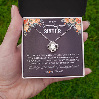 Buy Unbiological Sister Necklace, Best Friend Gift, Two Circle Necklace,  Intertwined, Interlocking, Gold Filled, Sterling Silver,friendship Gift  Online in India - Etsy