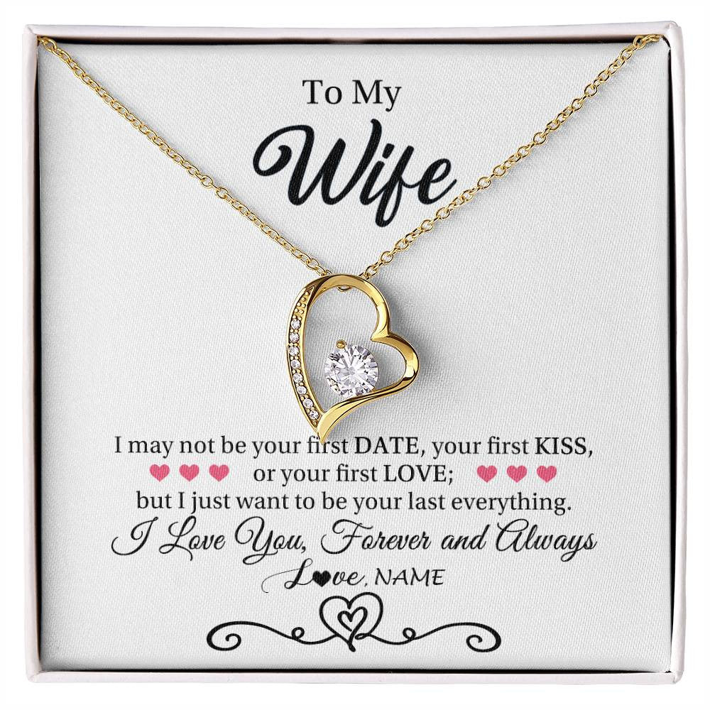 Personalized Baseball Heart Necklace - To My Wife - How Much You Mean -  Wrapsify