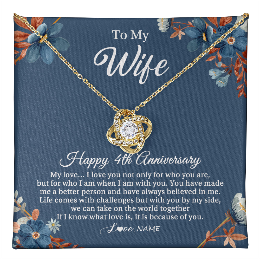Anniversary necklace personalized online
