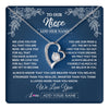 Forever Love Necklace 14K White Gold Finish | 1 | Personalized To Our Niece Gifts From Aunt Uncle Necklace We Love You Jewelry Present Gift Niece Birthday Graduation Christmas Custom Gift Box Message Card | https://teecentury.