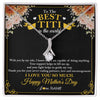 Alluring Beauty Necklace | Personalized To The Best Titi In The World Necklace From Niece Nephew Thank You I Love You So Much Titi Happy Mothers Day Customized Gift Box Message Card | teecentury