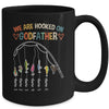 Personalized We Are Hooked On Godfather Fishing Custom Kids Name Fathers Day For Men Birthday Christmas Mug | teecentury