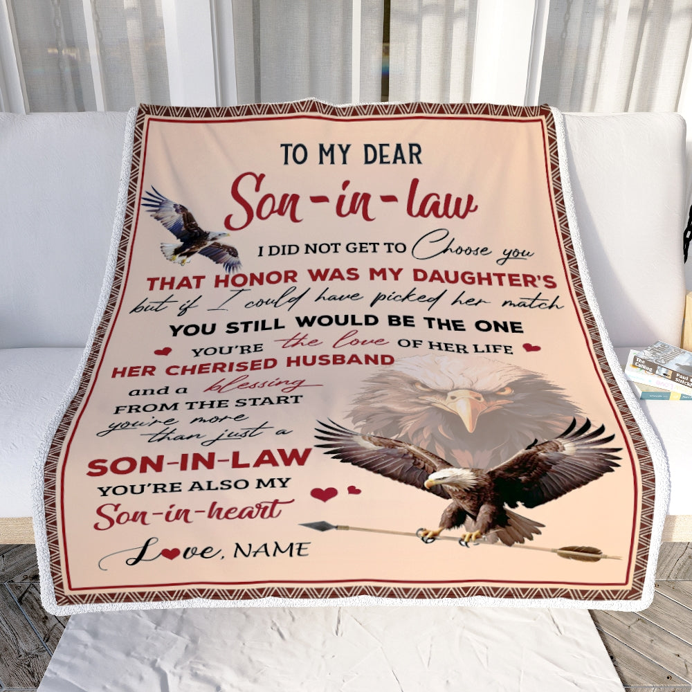 Son in Law Gifts from Mother in Law to My Son Blankets in Bulk for Wedding  Christmas Birthday for Son in Law from Mother Father in Law Throw  Blanket,52x59''(#234,52x59'')G 