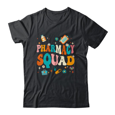 Pharmacy Squad Art For Women Pharmacist Technician Groovy Shirt & Tank Top | teecentury