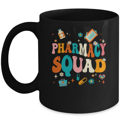 Pharmacy Squad Art For Women Pharmacist Technician Groovy Mug | teecentury