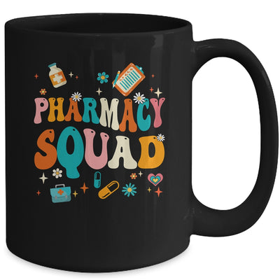 Pharmacy Squad Art For Women Pharmacist Technician Groovy Mug | teecentury