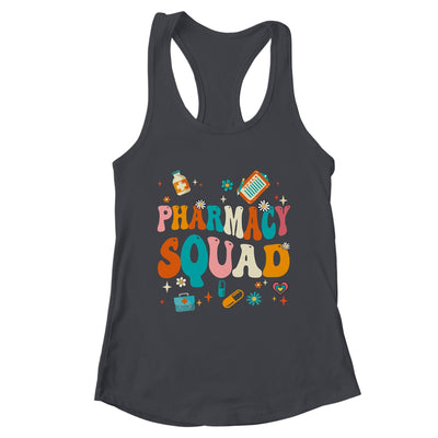 Pharmacy Squad Art For Women Pharmacist Technician Groovy Shirt & Tank Top | teecentury