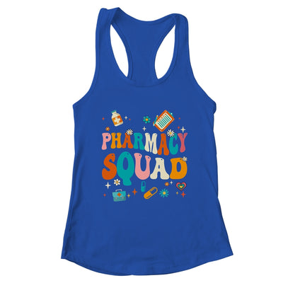 Pharmacy Squad Art For Women Pharmacist Technician Groovy Shirt & Tank Top | teecentury