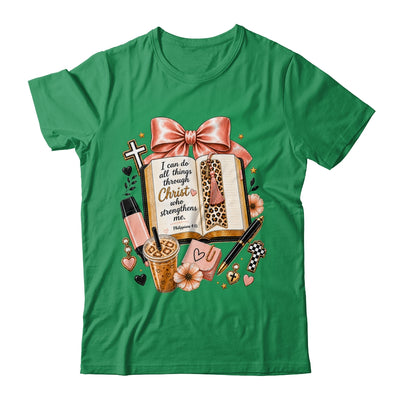 Philippians 4 13 Christian I Can Do All Things Christ Faith Shirt & Sweatshirt | teecentury