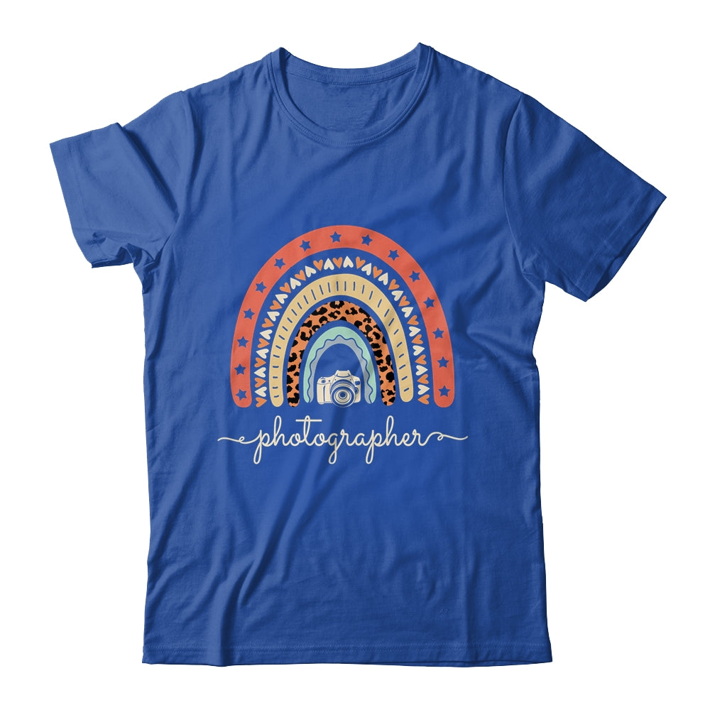 Photographer For Women Funny Rainbow Photography Lover Shirt & Tank Top | teecentury