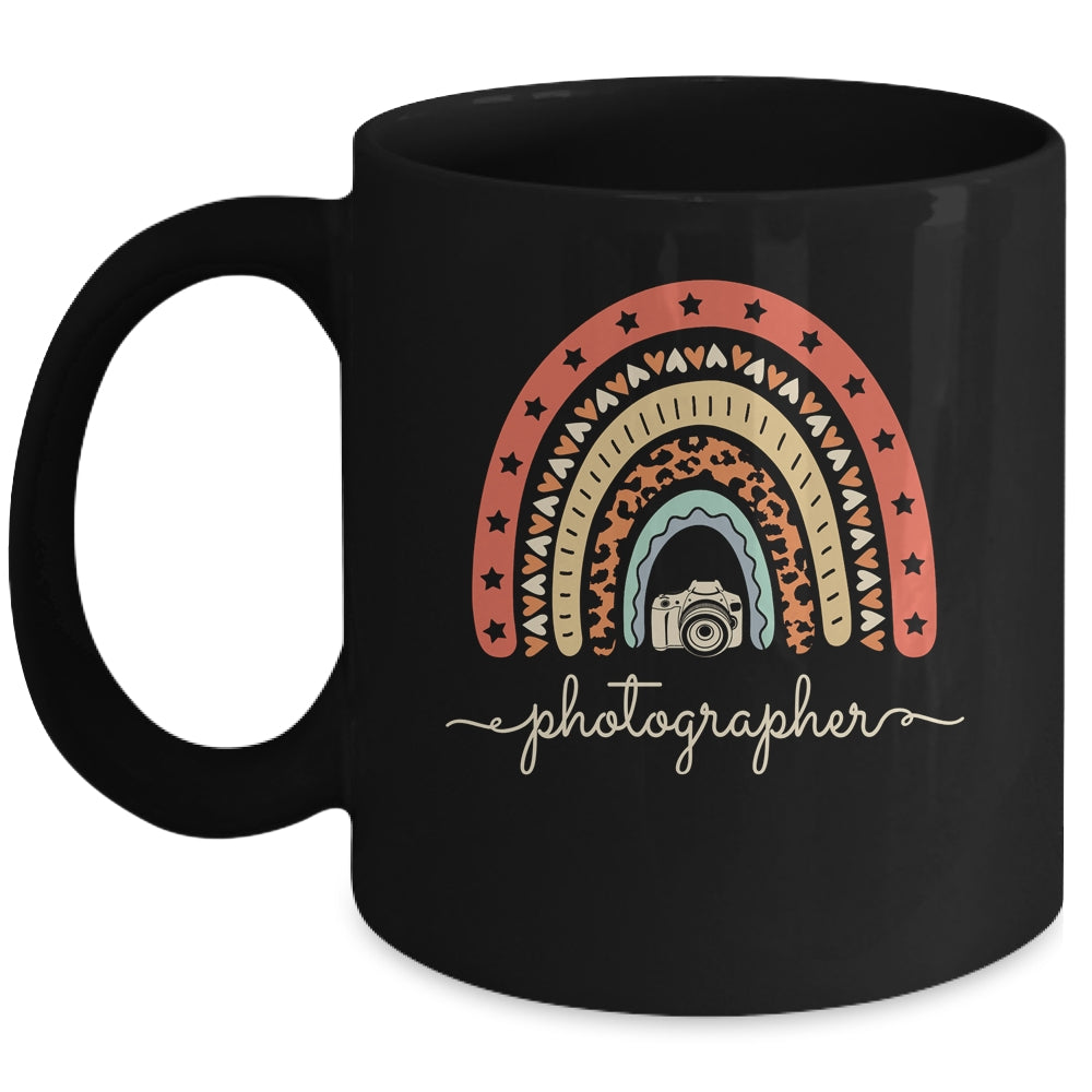 Photographer For Women Funny Rainbow Photography Lover Mug | teecentury