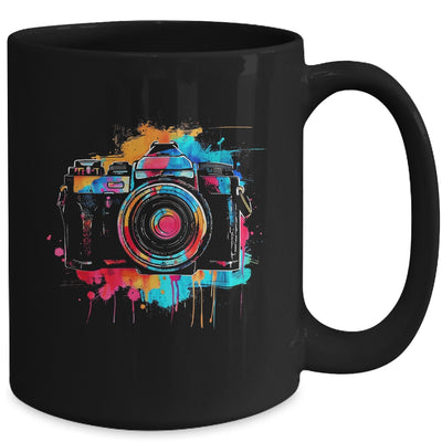Photography Design Men Women Watercolor Camera Photographer Mug | teecentury