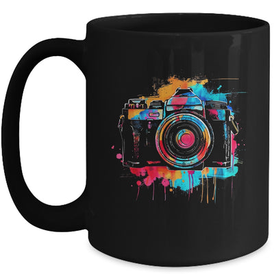 Photography Design Men Women Watercolor Camera Photographer Mug | teecentury