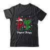 Physical Therapy Christmas Santa Hat PT Therapist Xmas Shirt & Sweatshirt | teecentury