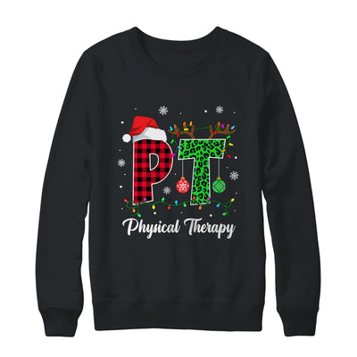 Physical Therapy Christmas Santa Hat PT Therapist Xmas Shirt & Sweatshirt | teecentury
