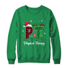 Physical Therapy Christmas Santa Hat PT Therapist Xmas Shirt & Sweatshirt | teecentury