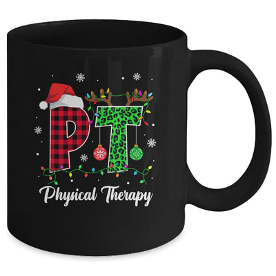 Physical Therapy Christmas Santa Hat PT Therapist Xmas Mug | teecentury