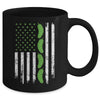 Pickle Cucumber US American Flag For Pickle Lovers Men Women Mug | teecentury