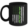 Pickle Cucumber US American Flag For Pickle Lovers Men Women Mug | teecentury