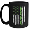 Pickle Cucumber US American Flag For Pickle Lovers Men Women Mug | teecentury