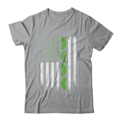 Pickle Cucumber US American Flag For Pickle Lovers Men Women Shirt & Tank Top | teecentury