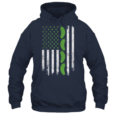 Pickle Cucumber US American Flag For Pickle Lovers Men Women Shirt & Tank Top | teecentury