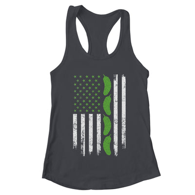Pickle Cucumber US American Flag For Pickle Lovers Men Women Shirt & Tank Top | teecentury