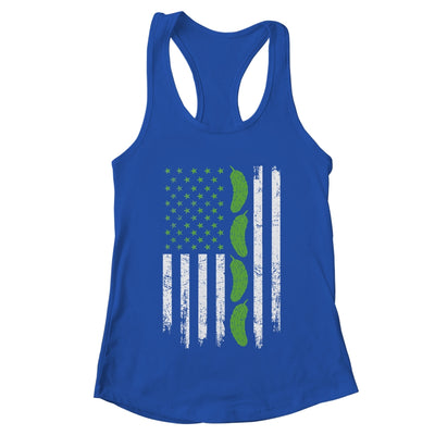 Pickle Cucumber US American Flag For Pickle Lovers Men Women Shirt & Tank Top | teecentury