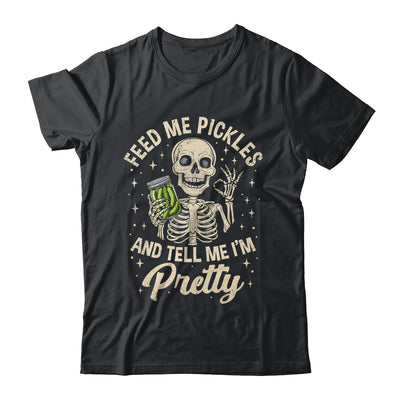 Pickle Lover Feeds Me Pickles And Tell Me I'm That Pretty Shirt & Tank Top | teecentury
