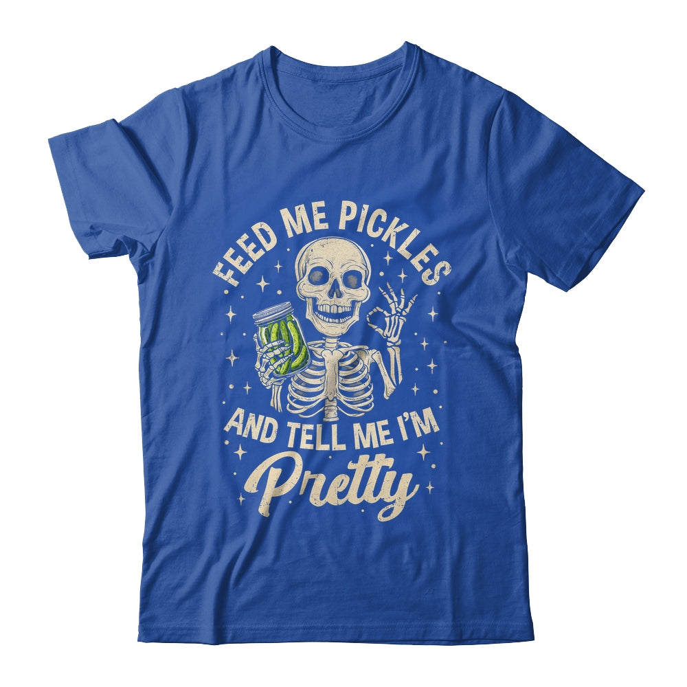 Pickle Lover Feeds Me Pickles And Tell Me I'm That Pretty Shirt & Tank Top | teecentury