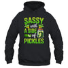 Pickle Lover Funny Sassy With A Side Of Pickles Shirt & Tank Top | teecentury