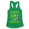 Pickle Lover Funny Sassy With A Side Of Pickles Shirt & Tank Top | teecentury