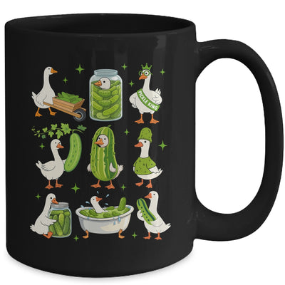 Pickle Lovers Funny Love Pickles Silly Goose Kids Girls Mug | teecentury