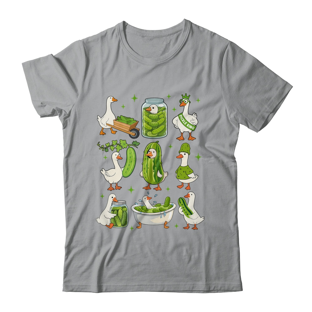 Pickle Lovers Funny Love Pickles Silly Goose Kids Girls Shirt & Tank Top | teecentury