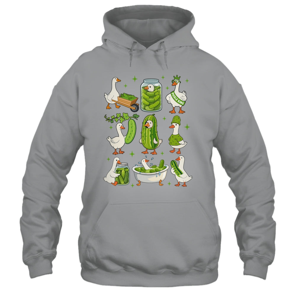 Pickle Lovers Funny Love Pickles Silly Goose Kids Girls Shirt & Tank Top | teecentury