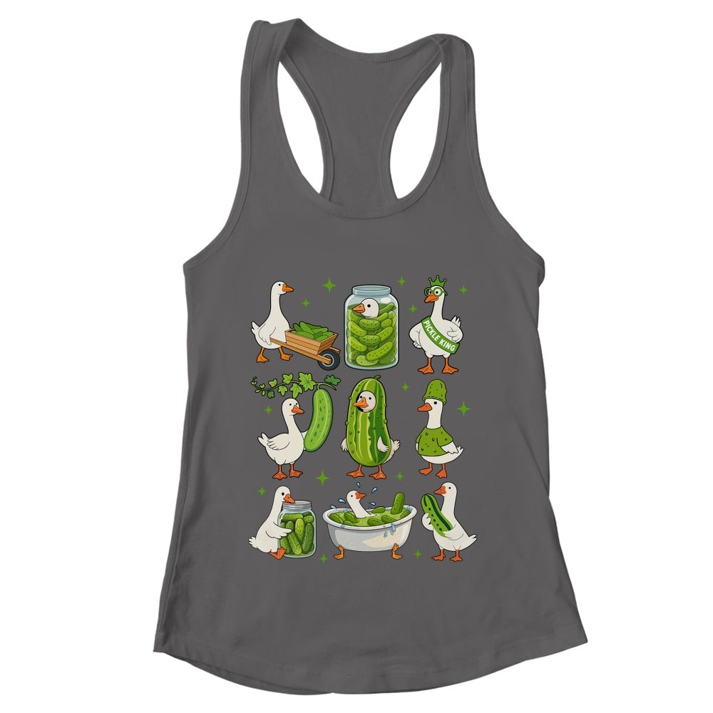 Pickle Lovers Funny Love Pickles Silly Goose Kids Girls Shirt & Tank Top | teecentury
