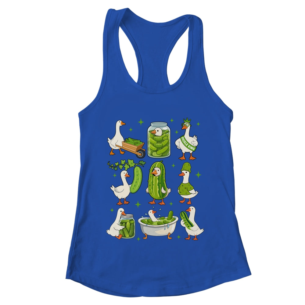 Pickle Lovers Funny Love Pickles Silly Goose Kids Girls Shirt & Tank Top | teecentury
