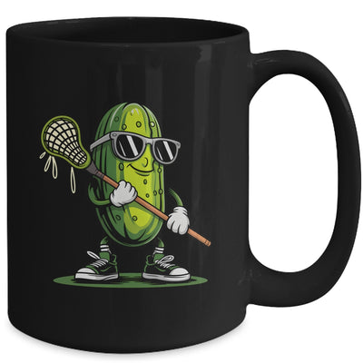 Pickle Playing Lacrosse Funny Sports For Boys Men Women Mug | teecentury